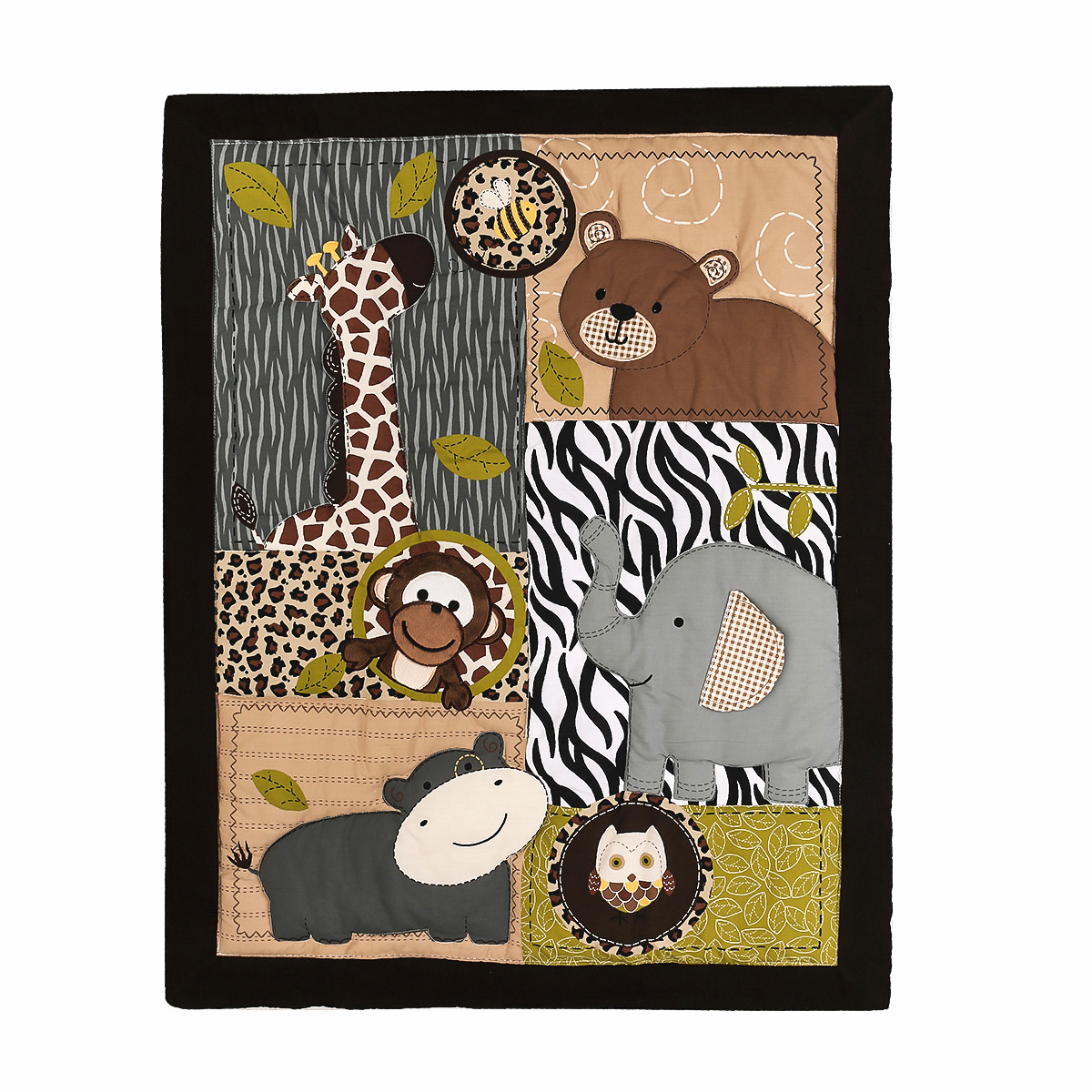 3Pcs Embroidered Newborn Baby  - Baby Nursery Quilts recensie en prijs