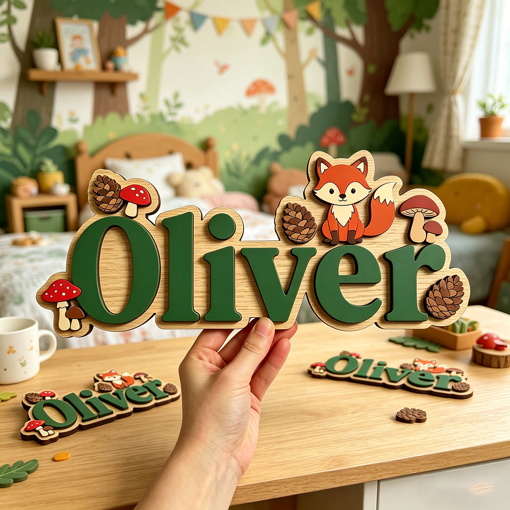 Whimsical Woodland Fox Custom  - Baby Nursery Needs recensie en prijs